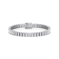 EMERALD CUT TENNIS BRACELET