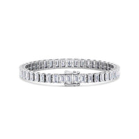 EMERALD CUT TENNIS BRACELET