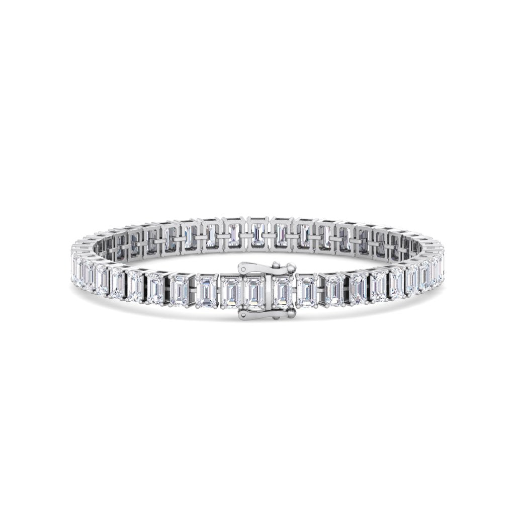 EMERALD CUT TENNIS BRACELET