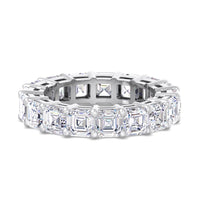 ASSCHER ETERNITY RING