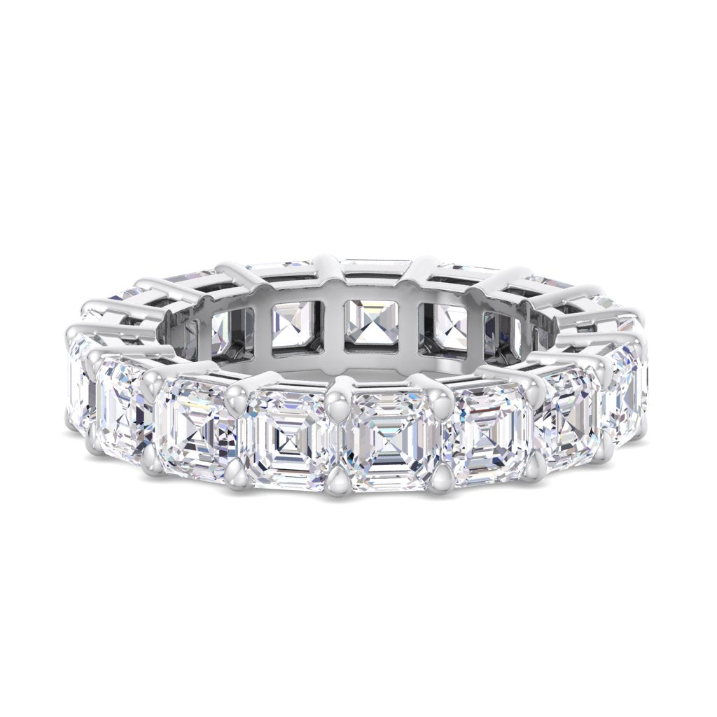 ASSCHER ETERNITY RING