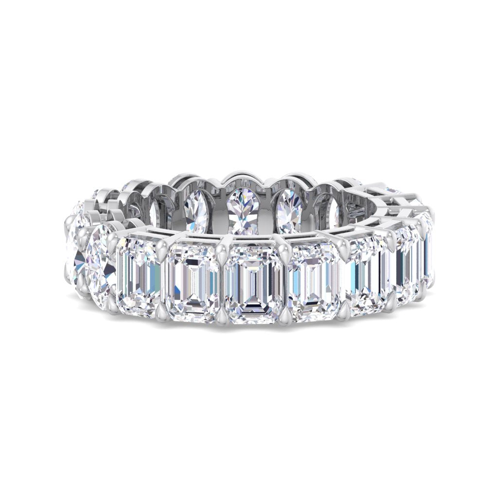 EMERALD AND OVAL ETERNITY