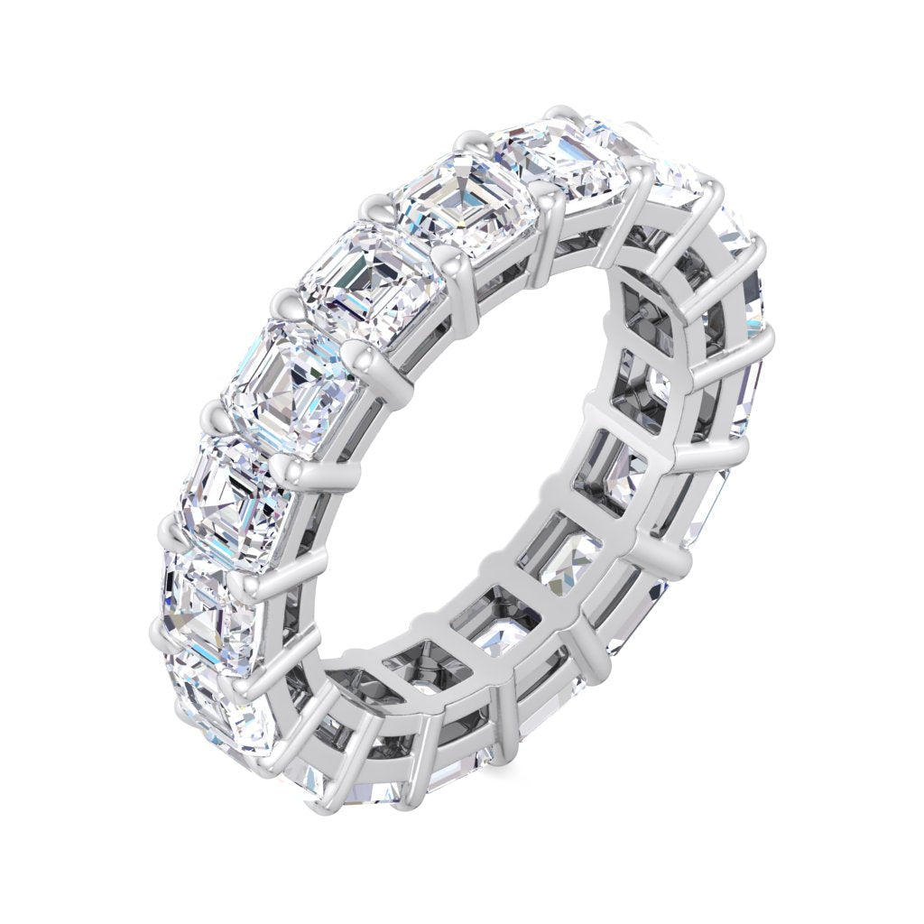 ASSCHER ETERNITY RING