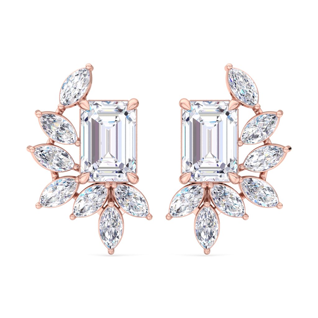 JESSICA EMERALD EARRINGS
