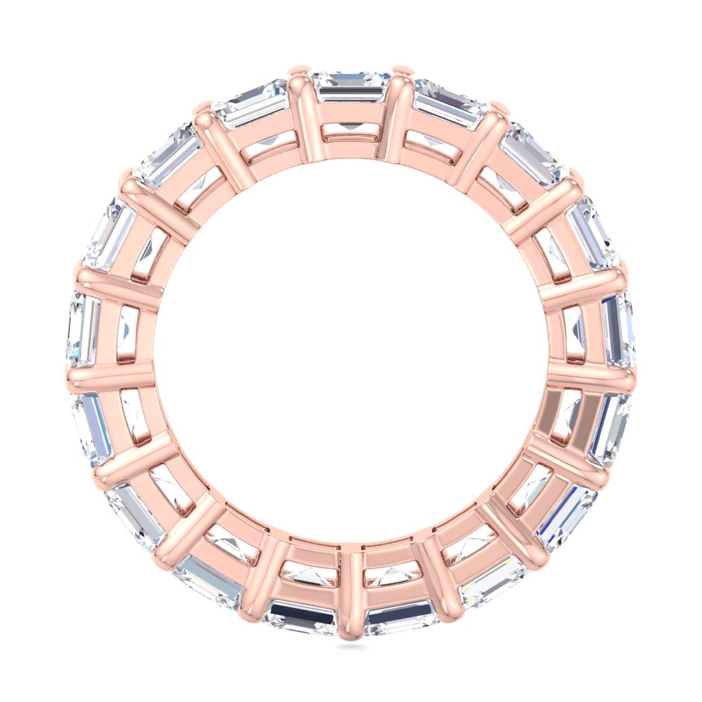ASSCHER ETERNITY RING