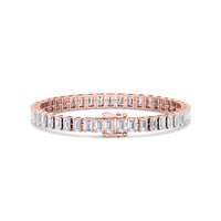 EMERALD CUT TENNIS BRACELET