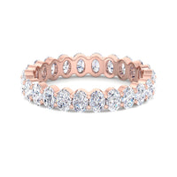 OVAL ETERNITY RING