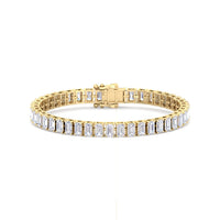 EMERALD CUT TENNIS BRACELET