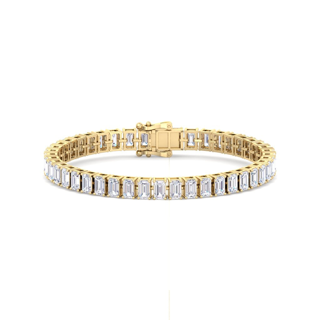 EMERALD CUT TENNIS BRACELET
