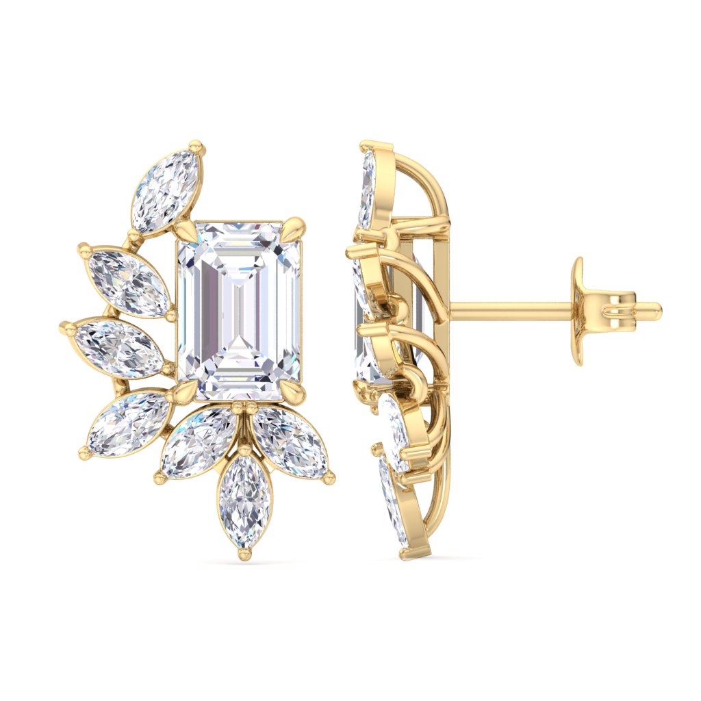 JESSICA EMERALD EARRINGS