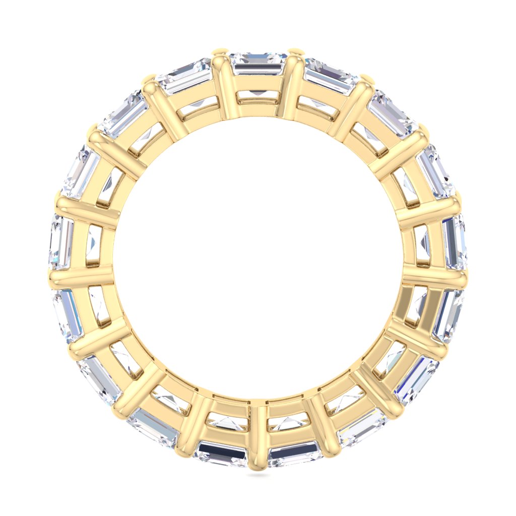 ASSCHER ETERNITY RING