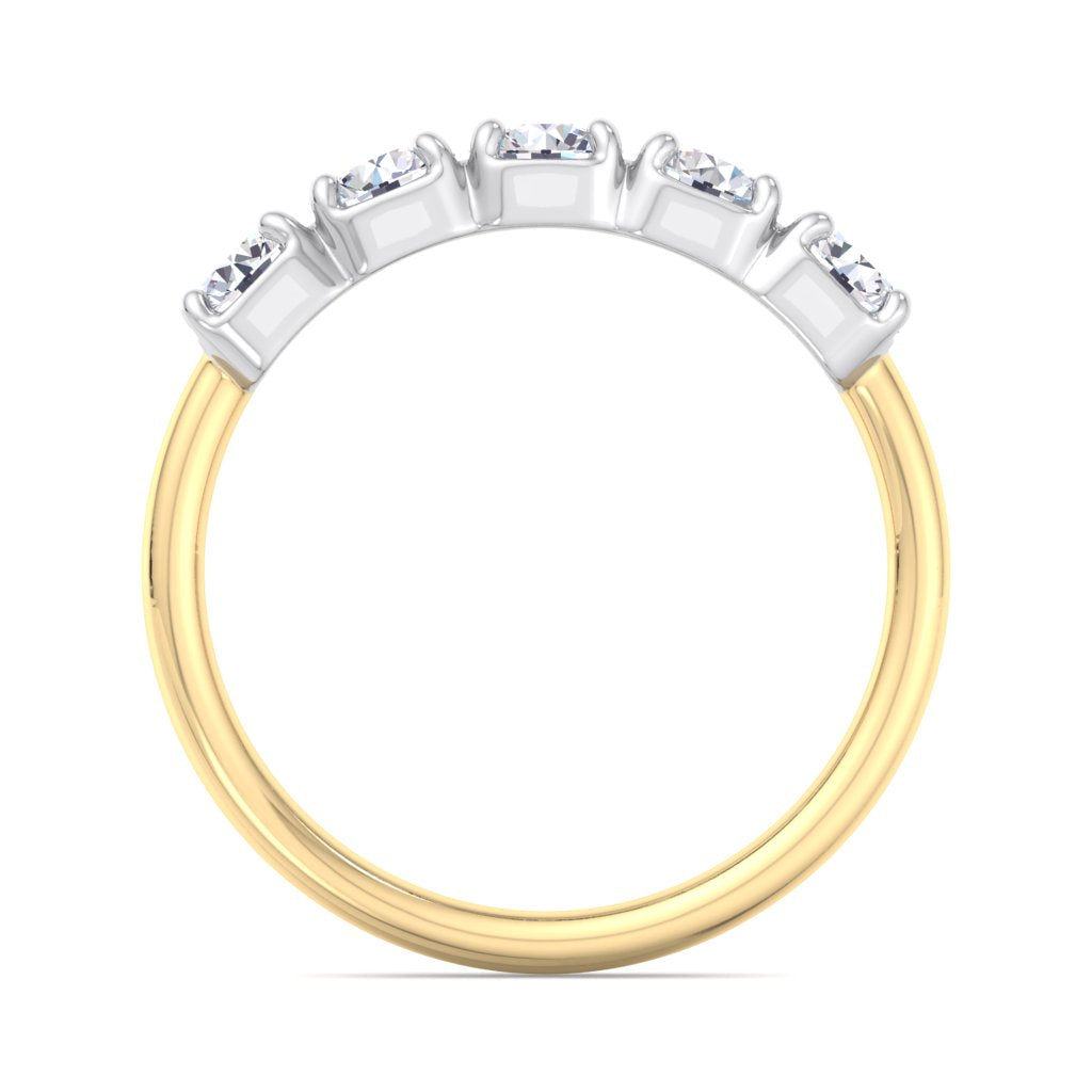 ROUND ETERNITY TWO TONE