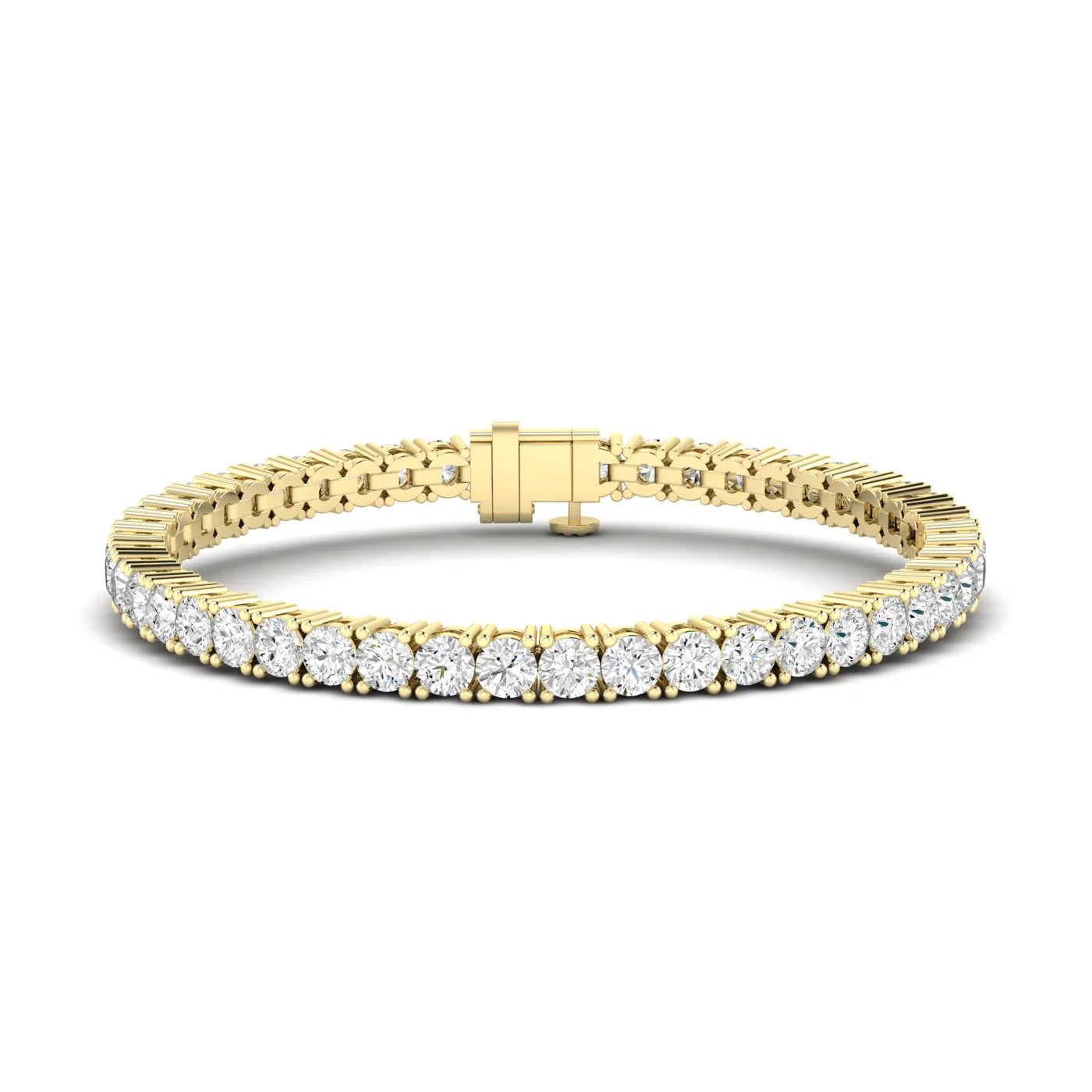 ROUND PREMIUM SETTING TENNIS BRACELET