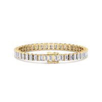 EMERALD CUT TENNIS BRACELET