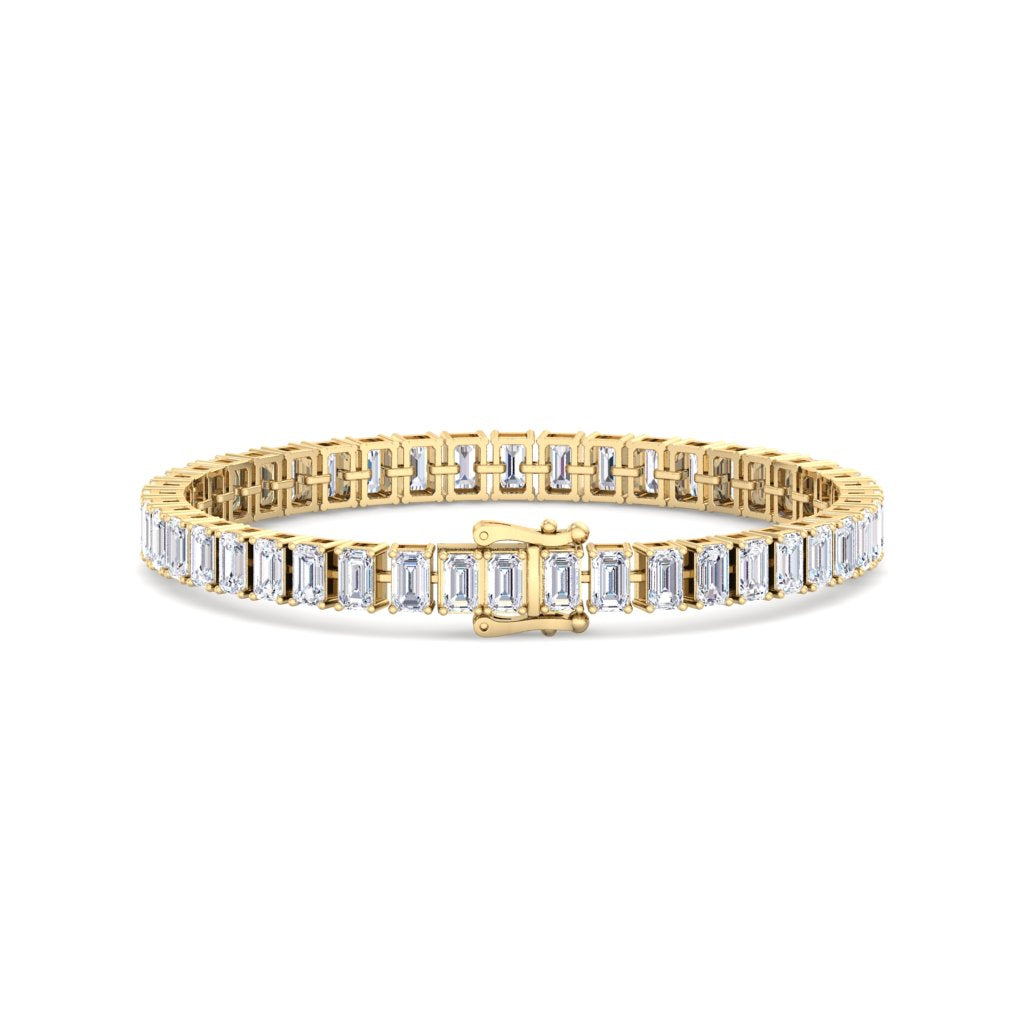EMERALD CUT TENNIS BRACELET