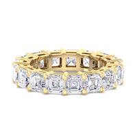 ASSCHER ETERNITY RING