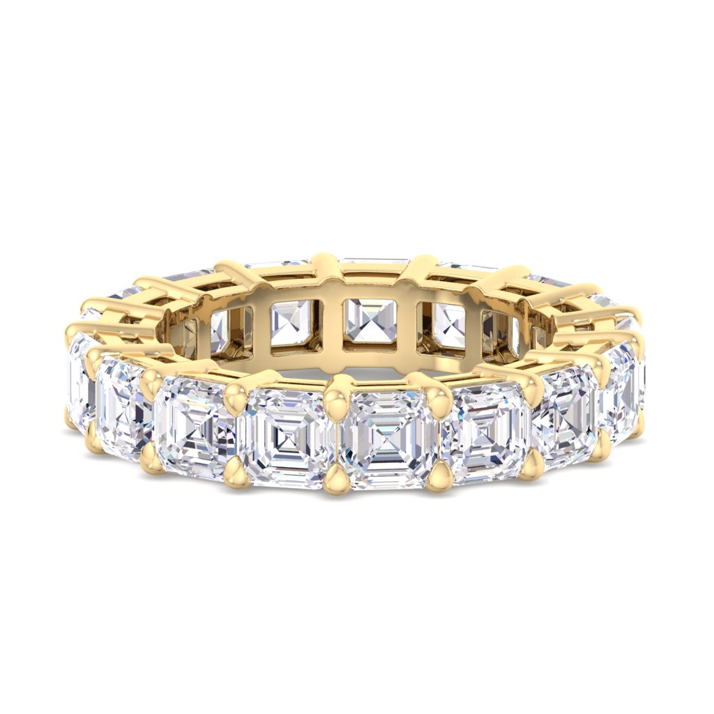 ASSCHER ETERNITY RING