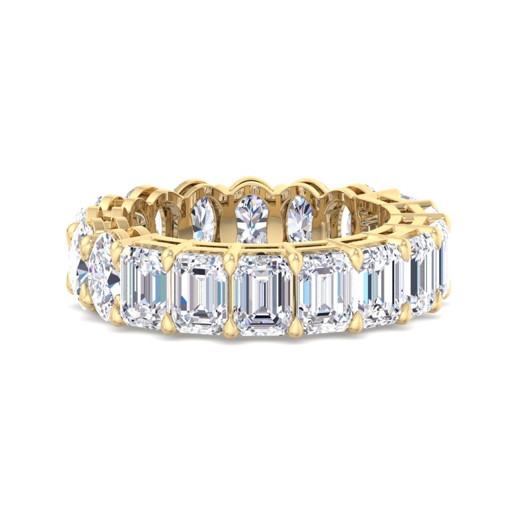 EMERALD AND OVAL ETERNITY