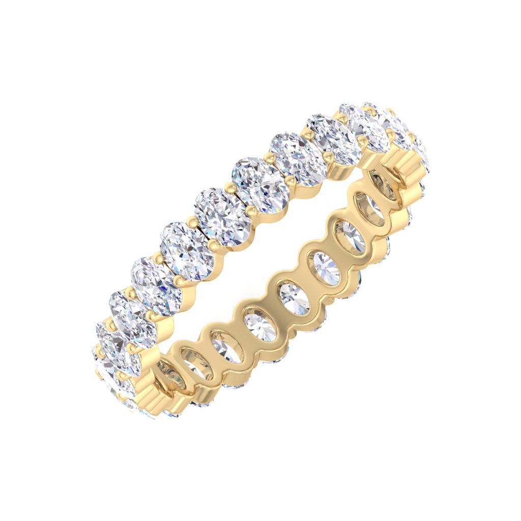 OVAL ETERNITY RING