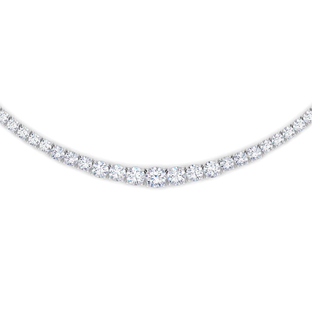 RIVERA TENNIS NECKLACE 45 CM