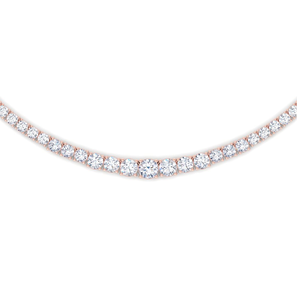 RIVERA TENNIS NECKLACE 45 CM