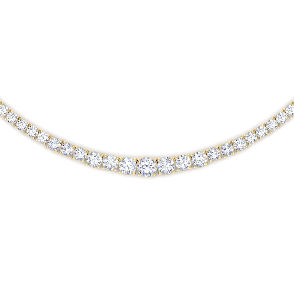 RIVERA TENNIS NECKLACE 45 CM