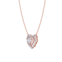 HEART SHAPE MIX CUT PENDANT