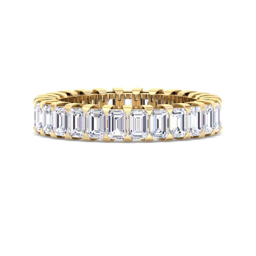 EMERALD ETERNITY RING