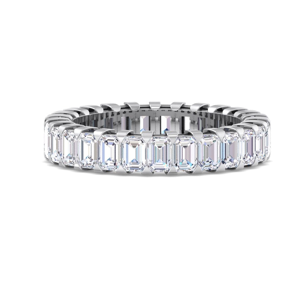 EMERALD ETERNITY RING