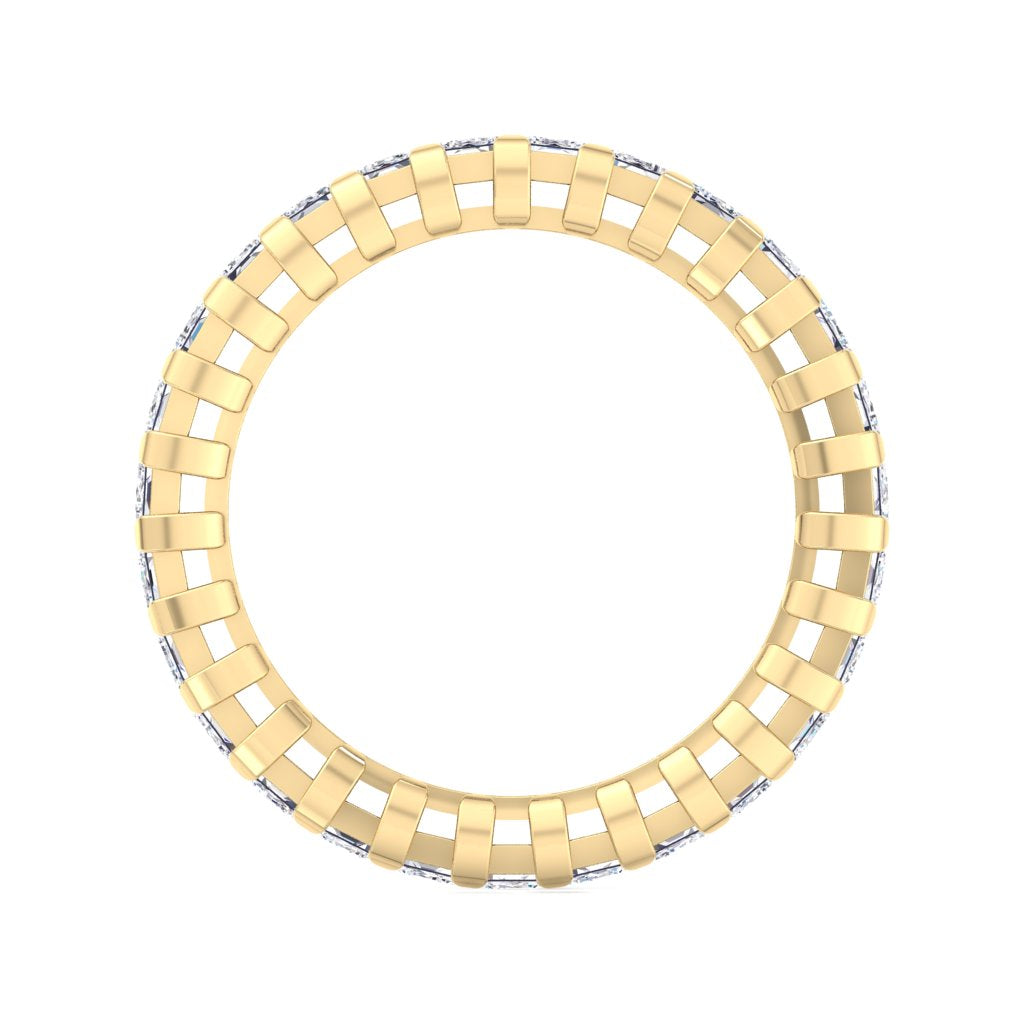 EMERALD ETERNITY RING