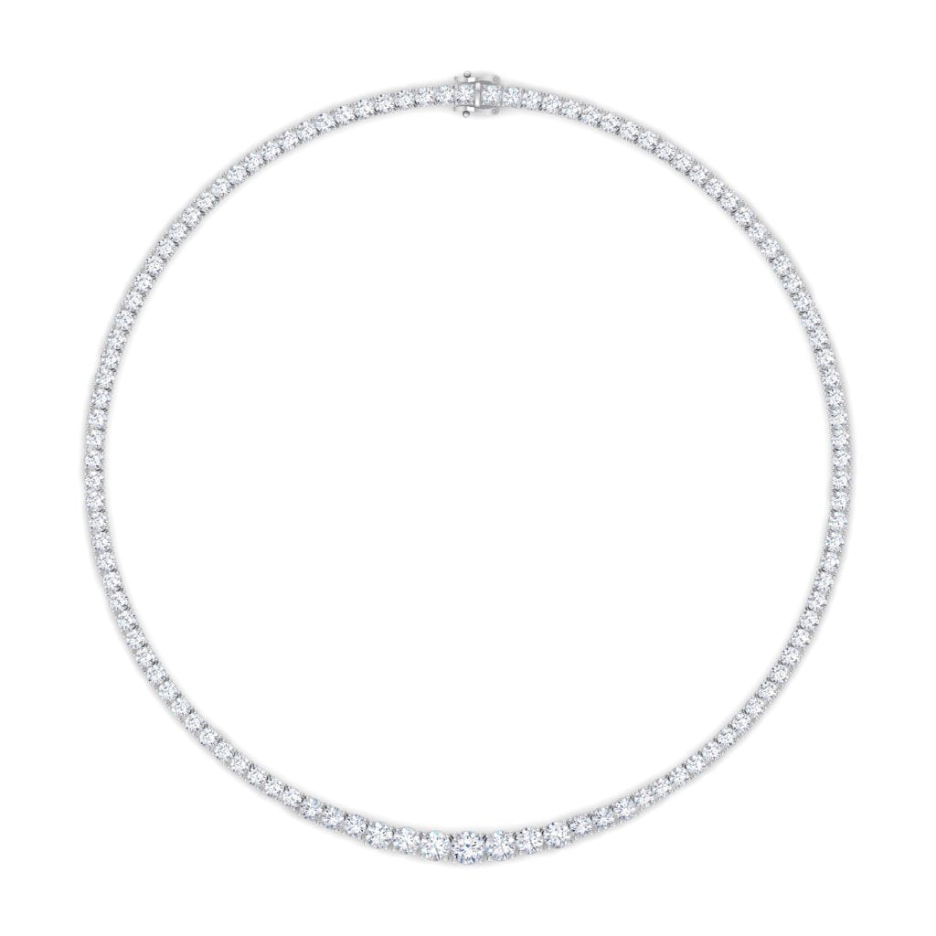 RIVERA TENNIS NECKLACE 45 CM