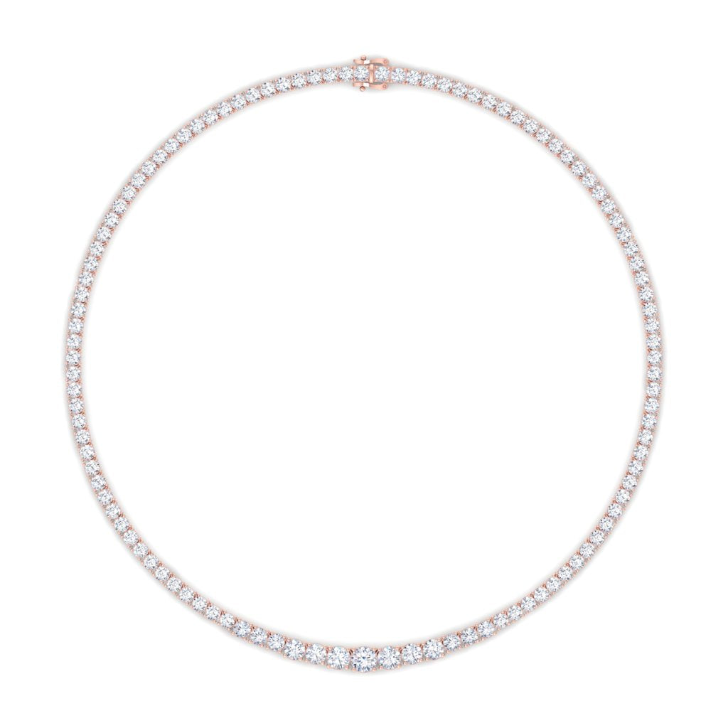RIVERA TENNIS NECKLACE 45 CM