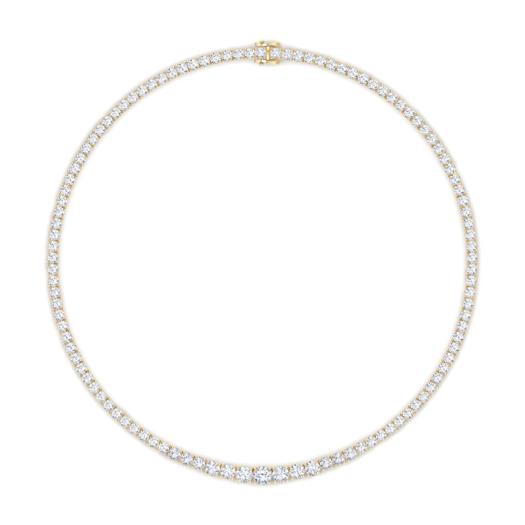 RIVERA TENNIS NECKLACE 45 CM