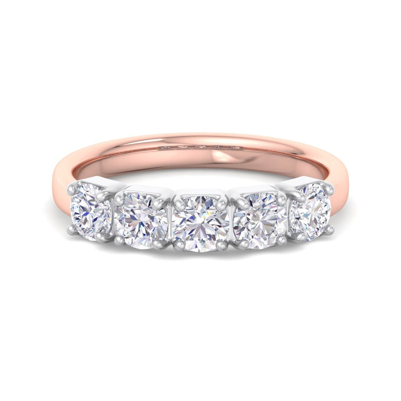 ROUND ETERNITY TWO TONE
