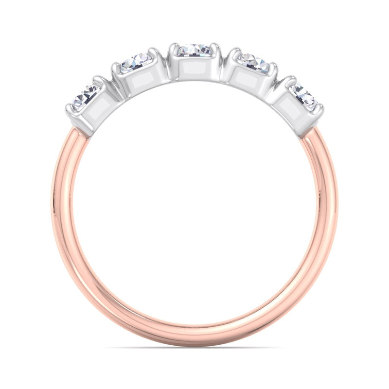 ROUND ETERNITY TWO TONE