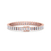 EMERALD CUT TENNIS BRACELET