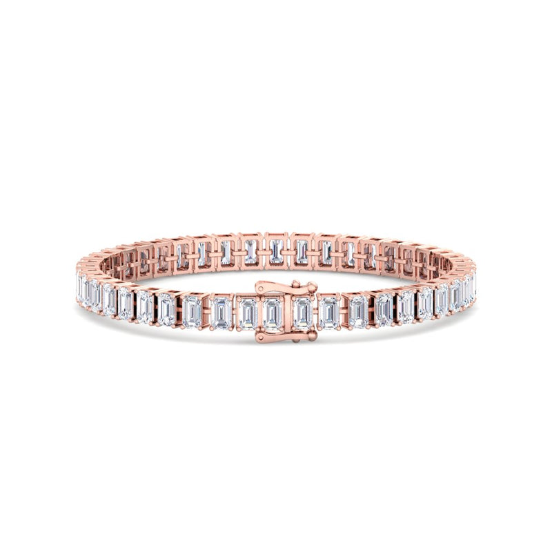 EMERALD CUT TENNIS BRACELET