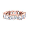 ASSCHER ETERNITY RING