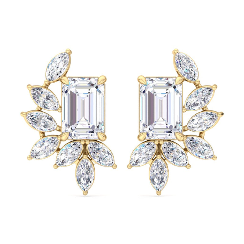 JESSICA EMERALD EARRINGS