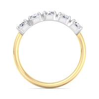 ROUND ETERNITY TWO TONE