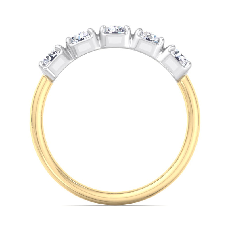 ROUND ETERNITY TWO TONE