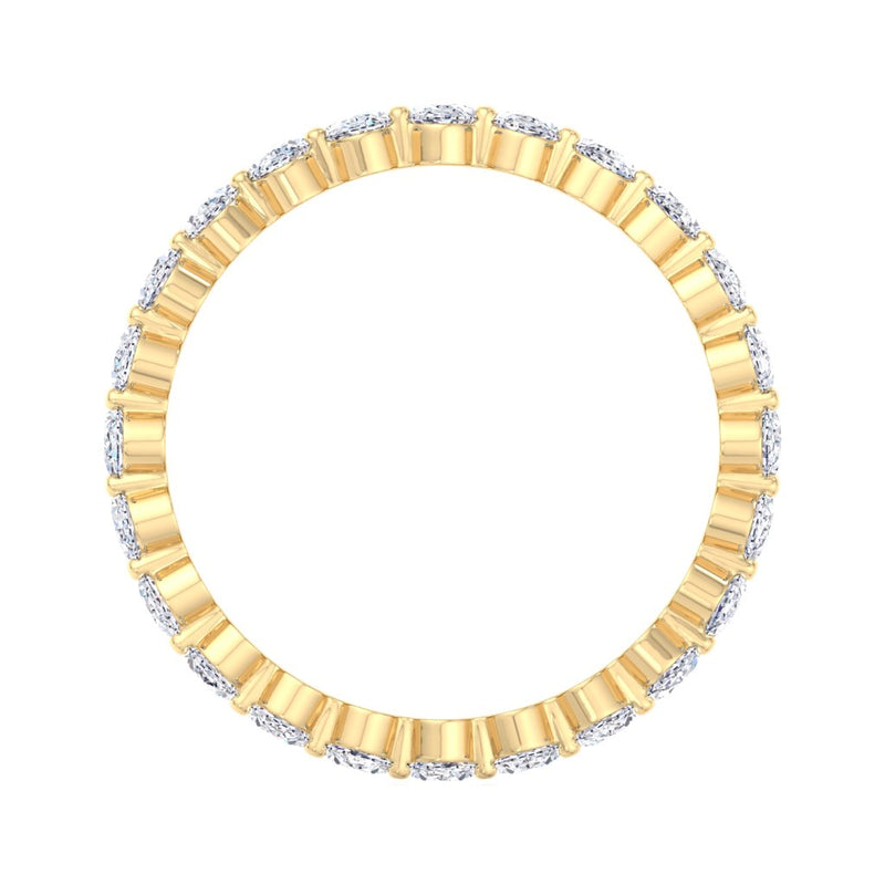 OVAL ETERNITY RING