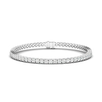 ROUND PREMIUM SETTING TENNIS BRACELET