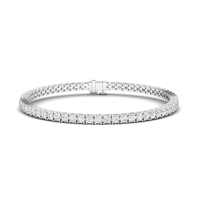 ROUND PREMIUM SETTING TENNIS BRACELET