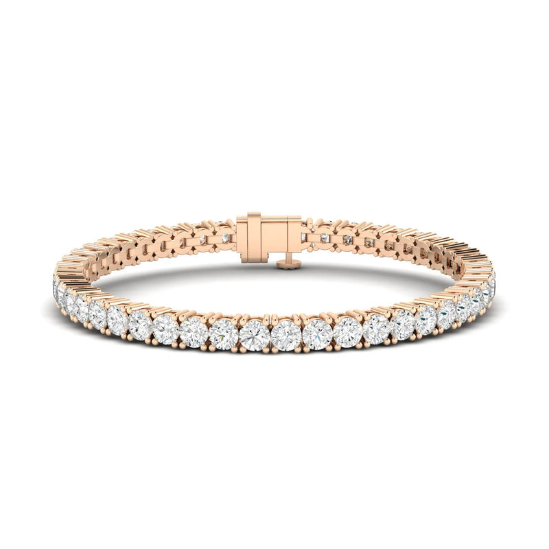 ROUND PREMIUM SETTING TENNIS BRACELET