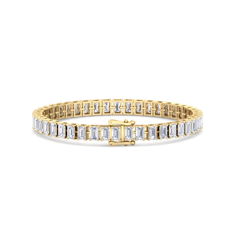 EMERALD CUT TENNIS BRACELET