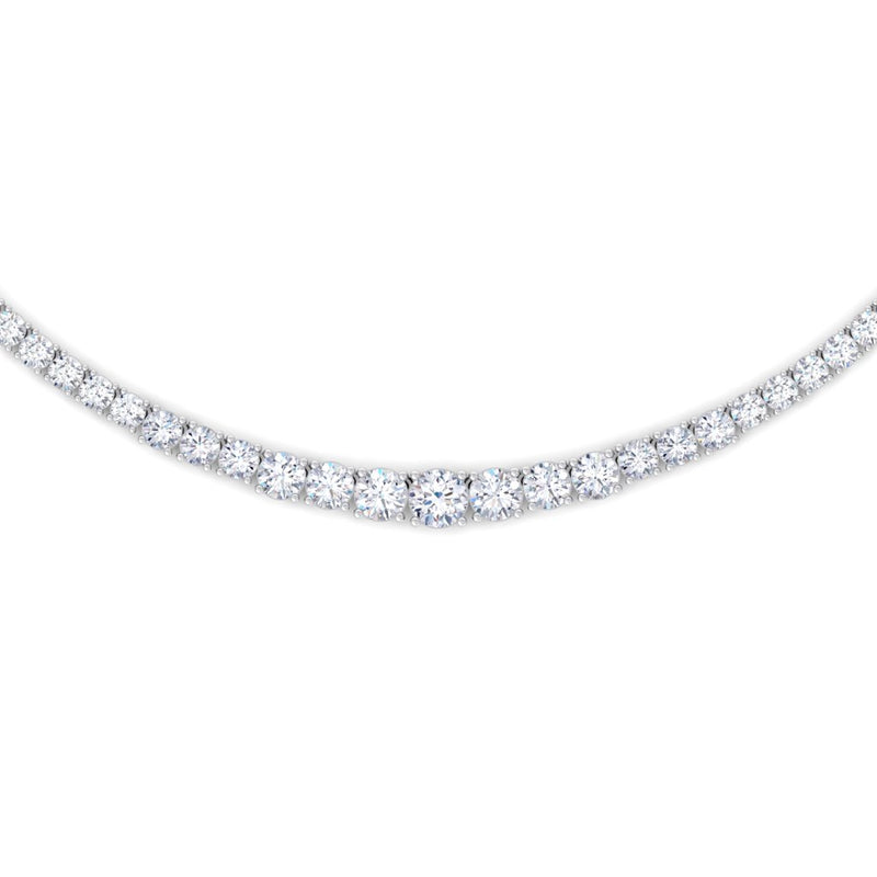 RIVERA TENNIS NECKLACE 45 CM