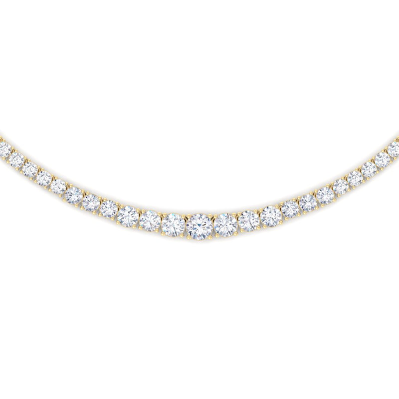 RIVERA TENNIS NECKLACE 45 CM