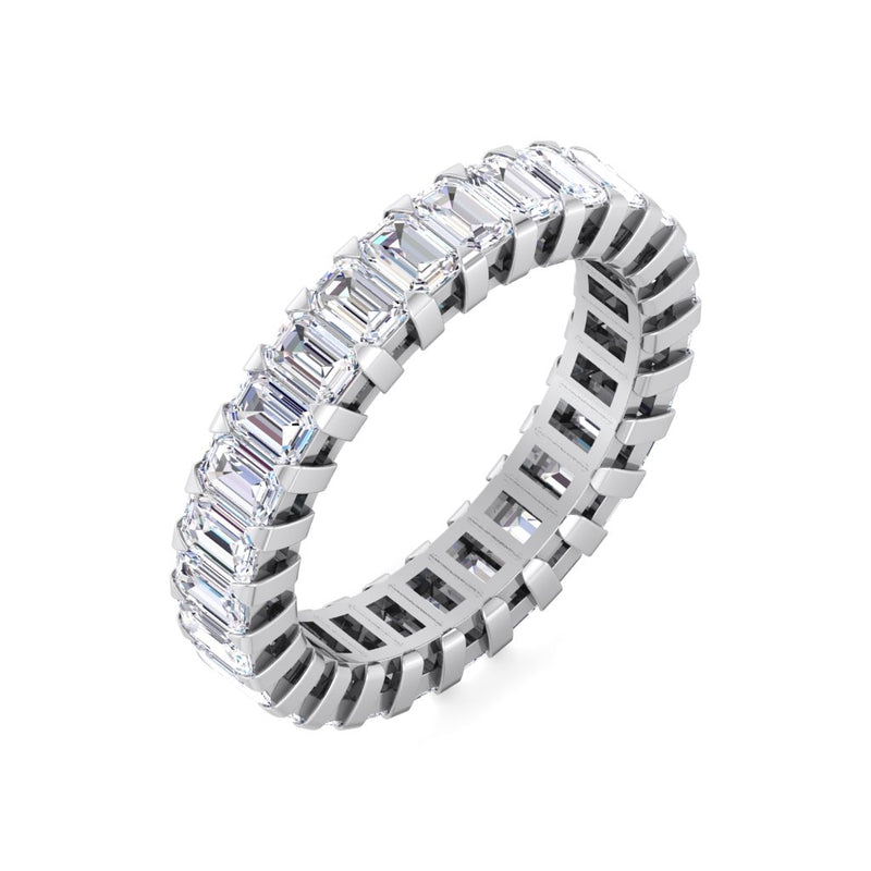 EMERALD ETERNITY RING