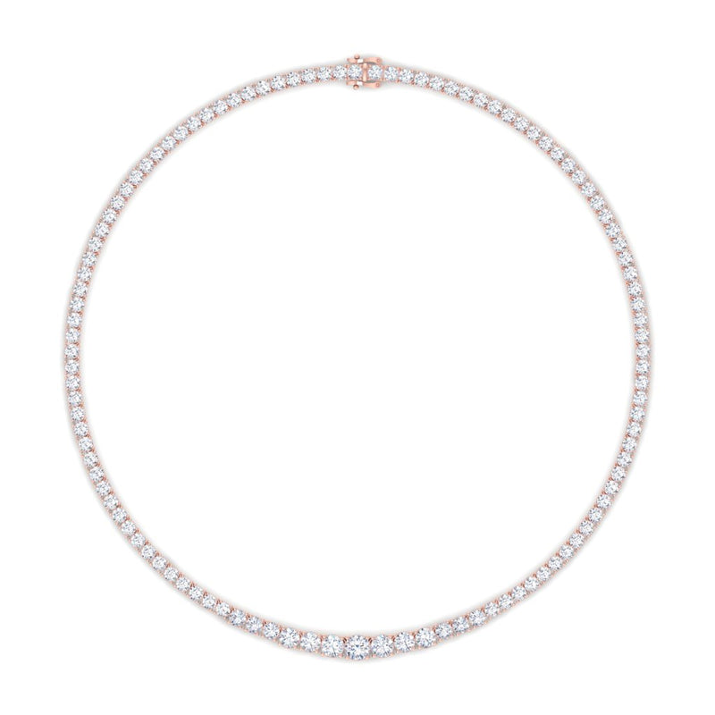 RIVERA TENNIS NECKLACE 45 CM